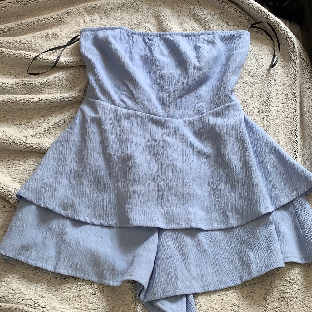 Blue romper